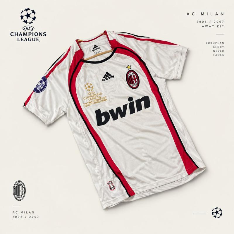 Ac Milan 06/07 Retro Kit (Champions League)
