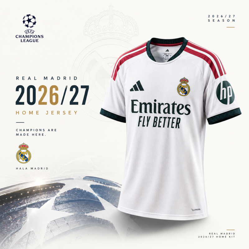 Real Madrid 26/27 Away Kit (Player Edition)