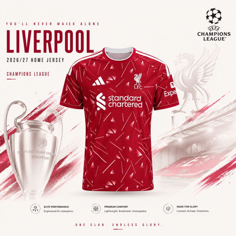 Liverpool 2026/27 Home Kit