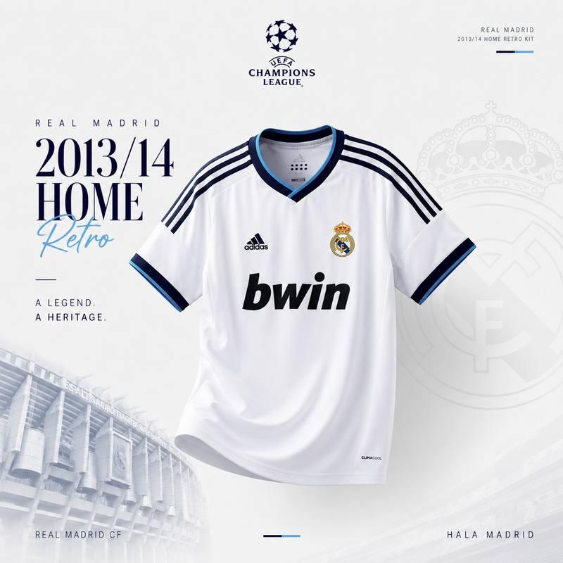 Real Madrid 13/14 Home Kit (BD Premium)